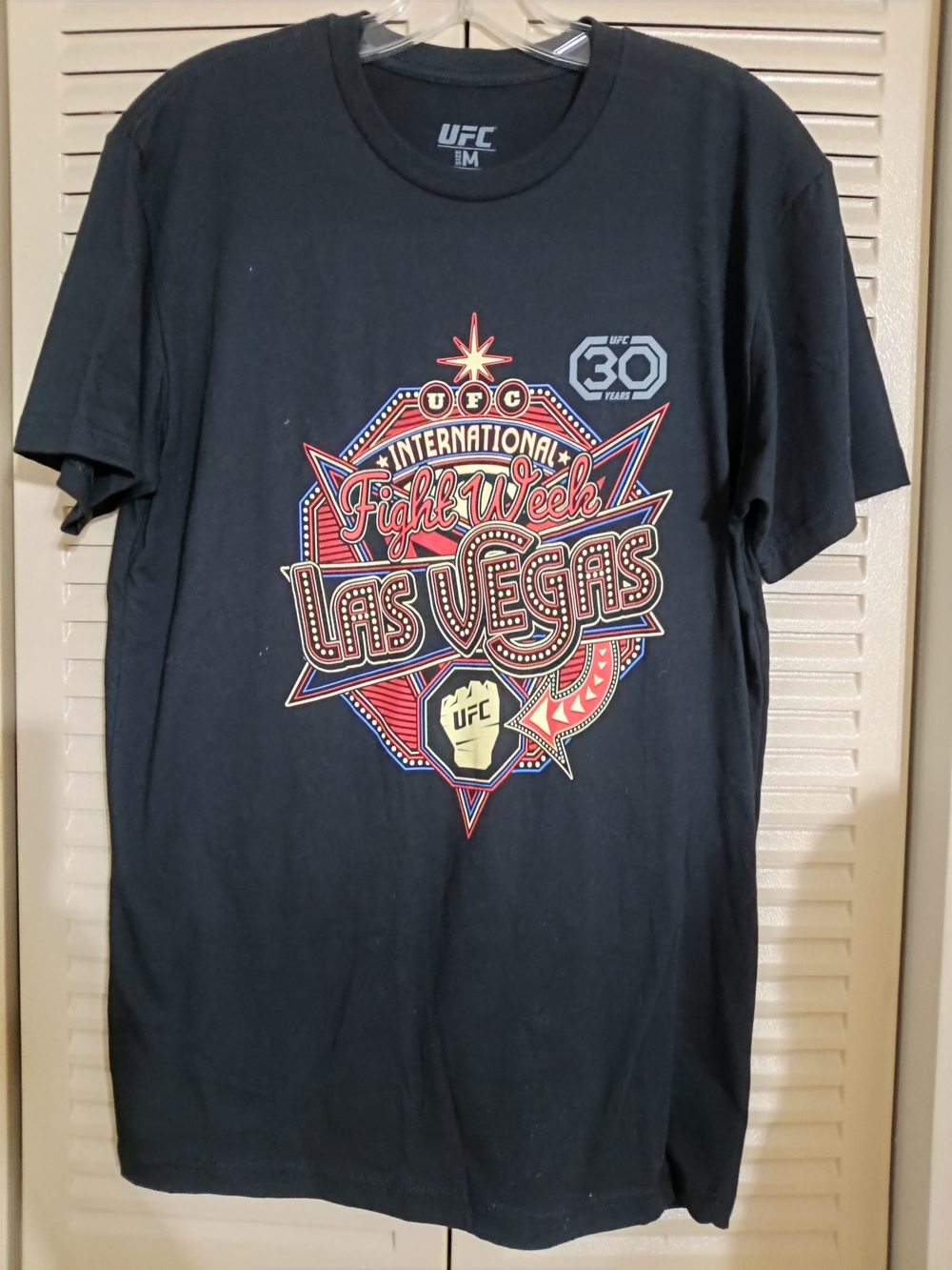 UFC Black Las Vegas Fight Week Graphic Tee